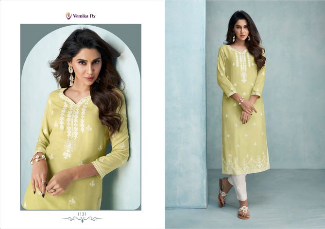 Rooh Vol 6 Vamika NX Fancy Wear Rayon Wholesale Designer Kurti Catalog